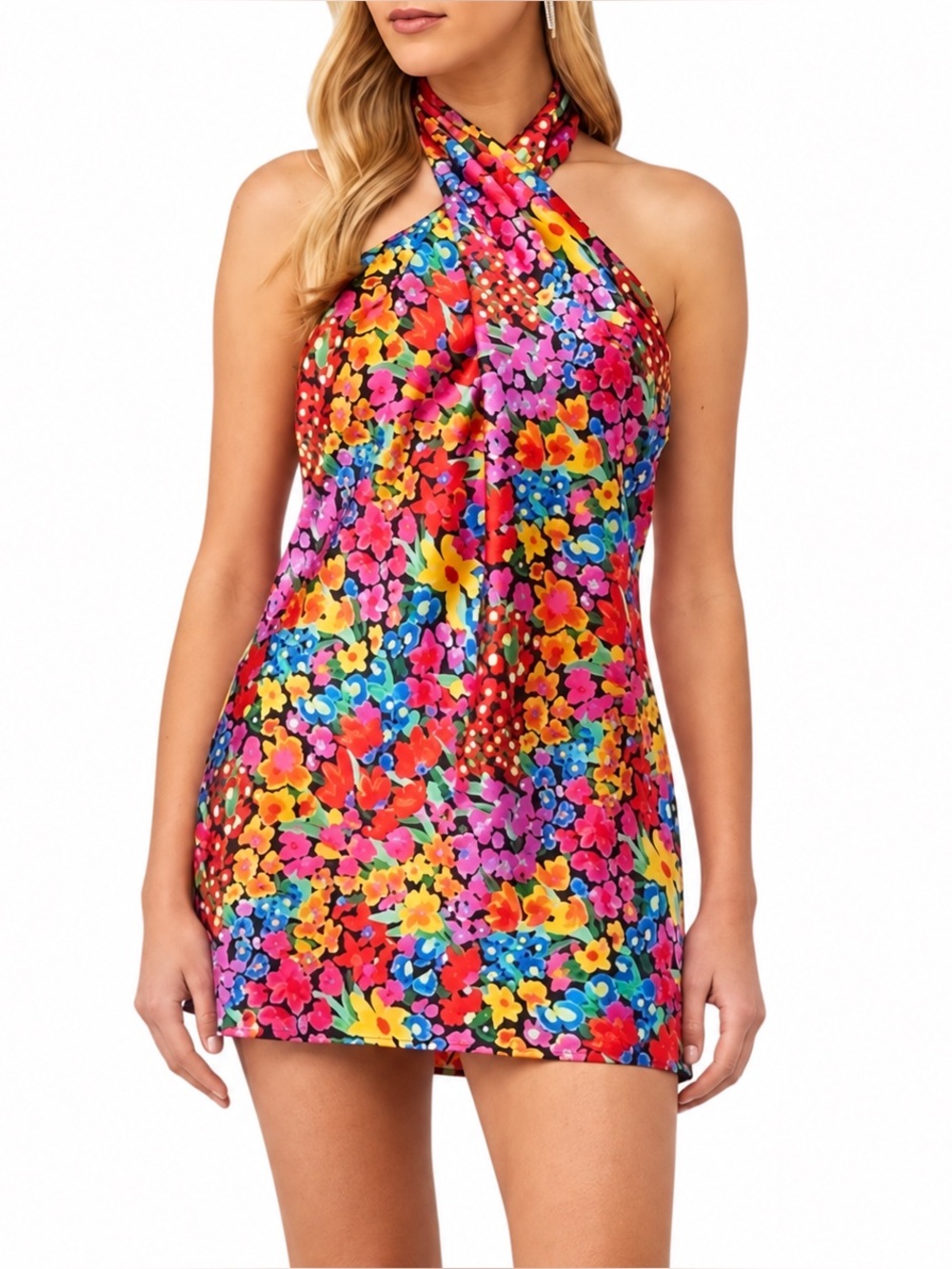 Show Me Your MuMu Garden Glow Jasmine Halter Dress